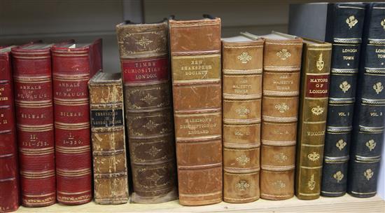 Wheatley, Henry B. - London Past and Present; Its history, associations, and traditions ... First Edition, (21 books)